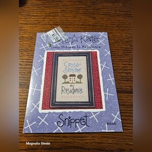 Lizzie Kate Snippet Counted Cross Stitch Mini Chart Cross Stitcher In Residence
